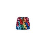 Farverige badeshorts med 3D-logo print