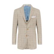 Luksus Micro Check Blazer