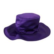 Elegant lilla silke top hat