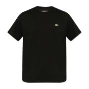 T-shirt med logo patch