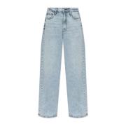 Bredbenede jeans Fjerlet Sofie