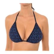 Trekantet Bikini Top med Logo