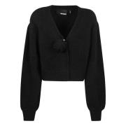 V-hals Uldblanding Cardigan