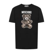 Sort Teddy Bear Crew Neck T-shirt