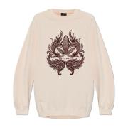 Sweatshirt med logo