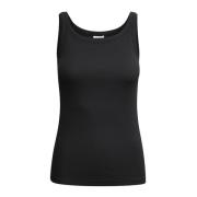 Kaffe Kacarna Tank Top Toppe T-Shirts 10507348 Black Deep