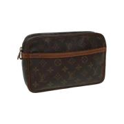 Pre-owned Canvas louis-vuitton-tasker