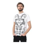 Barocco Outline Hvid T-shirt