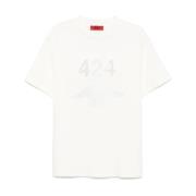 Hvide Crew Neck T-shirts og Polos