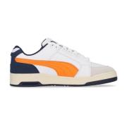 Retro Lav-Top Sneaker Hvid/Orange