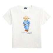 Hvid Polo Bear Jersey Tee