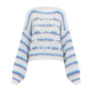 Anagram Sweater Multicolor Mohair Strik