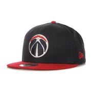 NBA Team Flat Brim Kasket Navy/Red