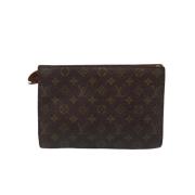 Pre-owned Canvas louis-vuitton-tasker