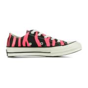 Sorte Lave Sneakers Racer Pink