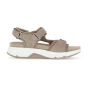 Beige Walking Sandal til kvinder