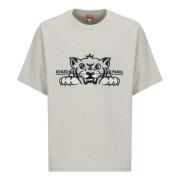 Glad Tiger Broderet T-shirt og Polo