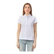 Hvid Polo T-shirt Amedea