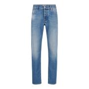 Tømrer pasform 5-lomme indigo denim bukser