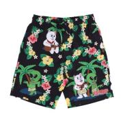 Sort Aloha Badeshorts med Lommer