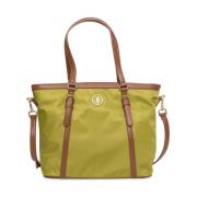 Syntetisk Tote Taske Casual Stil