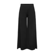 Sorte Wide Leg Culottes Bukser