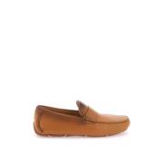 Brændt læder Penny Bar Loafers