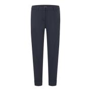 Stilfulde Cropped Navy Bukser