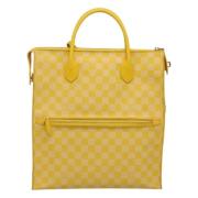 Pre-owned Canvas louis-vuitton-tasker