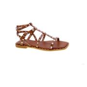 Studded Vegan Leather Sandals