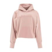 Pink Logo Sweatshirt Casual Stil