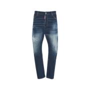 Blå Distressed Jeans London Bro SS25