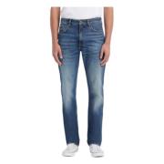 Bomuld Straight Leg Jeans