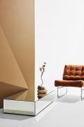 Ponti sofabord i spejlglas 120x60 cm