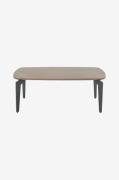 Nordic Furniture Group - Sofabord Bergamo, 59x85 cm - Brun - Sofaborde...