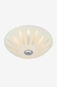 Markslöjd - Plafond Petal LED 43 cm Hvid/Kromfarvet - Krom - Plafonder...