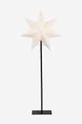 Star Trading - Stjerne på fod Frozen 85 cm - Hvid - Adventsstjerner - ...