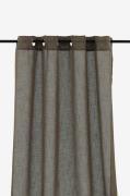 Venture Home - Gardin Kaya med sejlringe 2-pak - Brun - Gardinfag med ...
