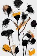 Pelcasa - Plakat Black Dry Flowers - Beige - Posters - - Homeroom