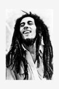 Malerifabrikken - Poster Bob Marley - Sort - Posters - - Homeroom