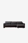 Hanah Home - Hjørnesofa højre - Maisy - Grå - Sofaer med chaiselong - ...