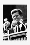 Malerifabrikken - Poster John F. Kennedy - Sort - Posters - - Homeroom