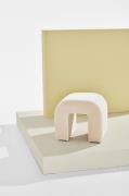 Pastill - Odette puff - Beige - Fodskamler & puffer - - Homeroom