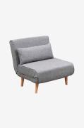 Hanah Home - Sovesofa 1-pers. Folde Single - Grå - Sovesofaer - - Home...