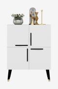 Hanah Home - Aflastningsbord Makro - Hvid - Skænke & sideboards - - Ho...