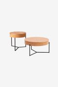 Homitis - Indskudsbord (2 stk.) Bali - Sort - Sofaborde - - Homeroom