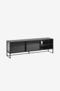 Kave Home - TV-bænk Trixie 180 x 58 cm - Sort - Tv-bænke & mediebænke ...