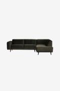 BePureHome - Hjørnesofa højre Statement - Grøn - 4-pers. sofaer - - Ho...