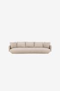 Venture Home - Sofa med 4 sæder Stellar - Beige - 4-pers. sofaer - - H...