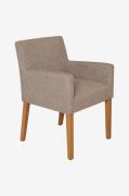 Nordic Furniture Group - Spisebordsstol Filip - Brun - Stole med armlæ...